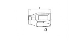 SS00208 FERRULE FOR SAE 100 R2A HOSE