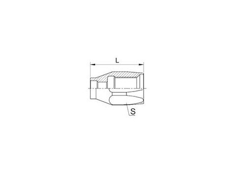 SS00208 FERRULE FOR SAE 100 R2A HOSE