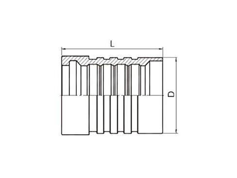 SS00621 INTERLOCK FERRULE FOR GB/T 10544 R13 / SAE 100 R13 / EN 856 R13 HOSE