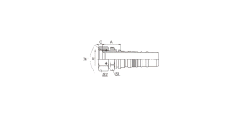 SS26713D-W JIC FEMALE 74° CONE SEAT