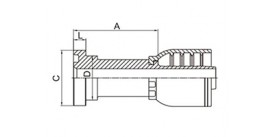 SS87311-RW SAE FLANGE 3000 PSI (ISO 12151-3—SAE J516)