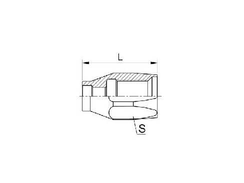 SS00518 FERRULE FOR SAE 100 R5 HOSE