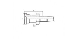 SS87318D-R5 SAE FLANGE 3000 PSI