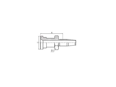 SS87318D-R5 SAE FLANGE 3000 PSI