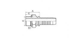 SS12211 BSP MALE O-RING SEAL