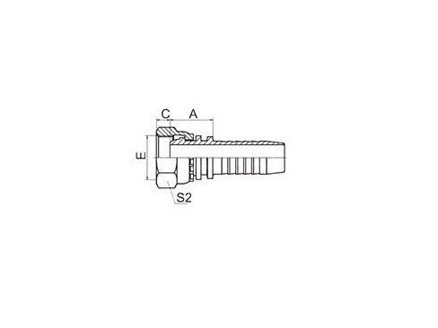 SS20411C METRIC FEMALE MULTISEAL L.T.