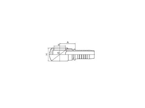 SS70011 METRIC BANJO (DIN 7642)