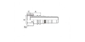 24213-W ORFS FEMALE FLAT SEAT