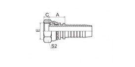 20411C METRIC FEMALE MULTISEAL L.T.