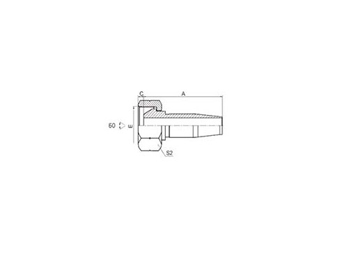 22618-R5T BSPP FEMALE 60° CONE