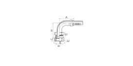 29691 90° JIS GAS FEMALE 60° CONE SEAT (JIS B8363)