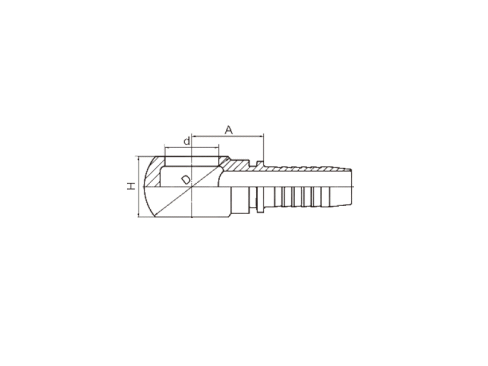 70011 METRIC BANJO (DIN 7642)