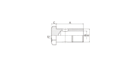 720B BSP BOLT