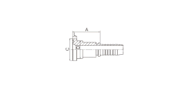 87311 SAE FLANGE 3000 PSI (ISO 12151-3--SAE J516)