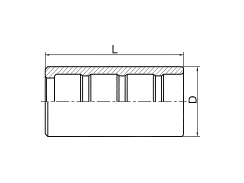 00018 FERRULE  FOR  SAE100R7  HOSE