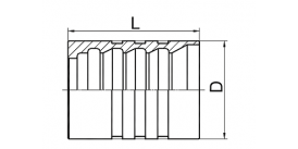 00403 FERRULE FOR DIN EN 856-4SP HOSE