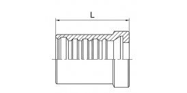 00421 INTERLOCK FERRULE FOR DIN20023 4SH HOSE