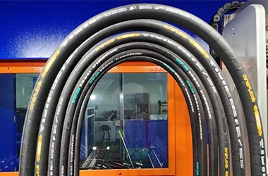 Wrapped Cover  Wire Spiral Hydraulic Hose  Wrapped Cover  Wire Spiral Hydraulic Hose